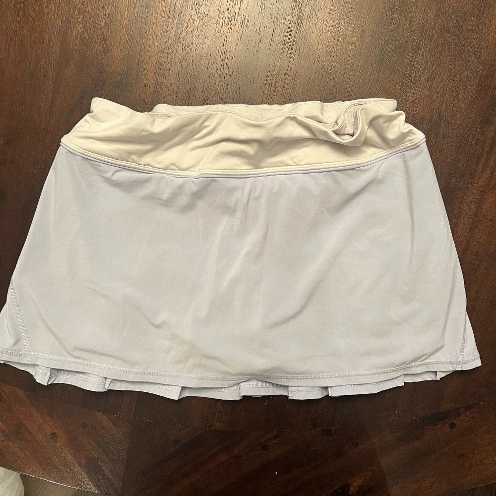 LULULEMON TENNIS SKIRT - LILAC SIZE 6